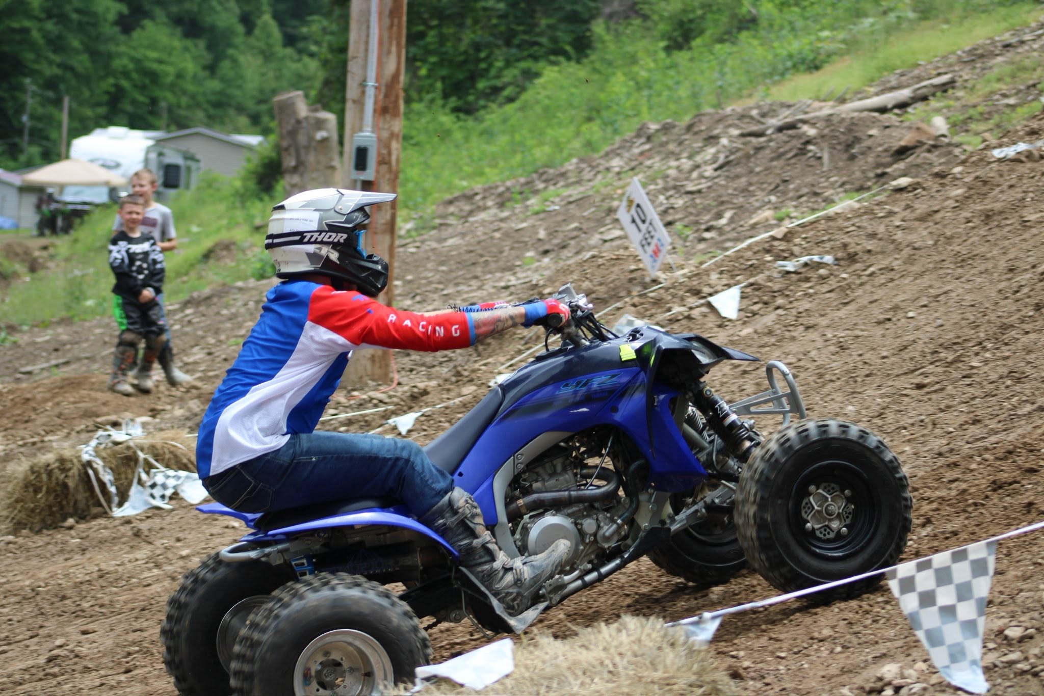 ATV action at Moonshine Hillclimb